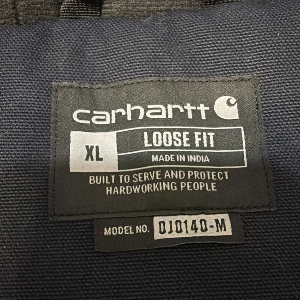Carhartt Firm Duck Insulated Flannel Lined Active Jacket XLarge LooseFit New Tag